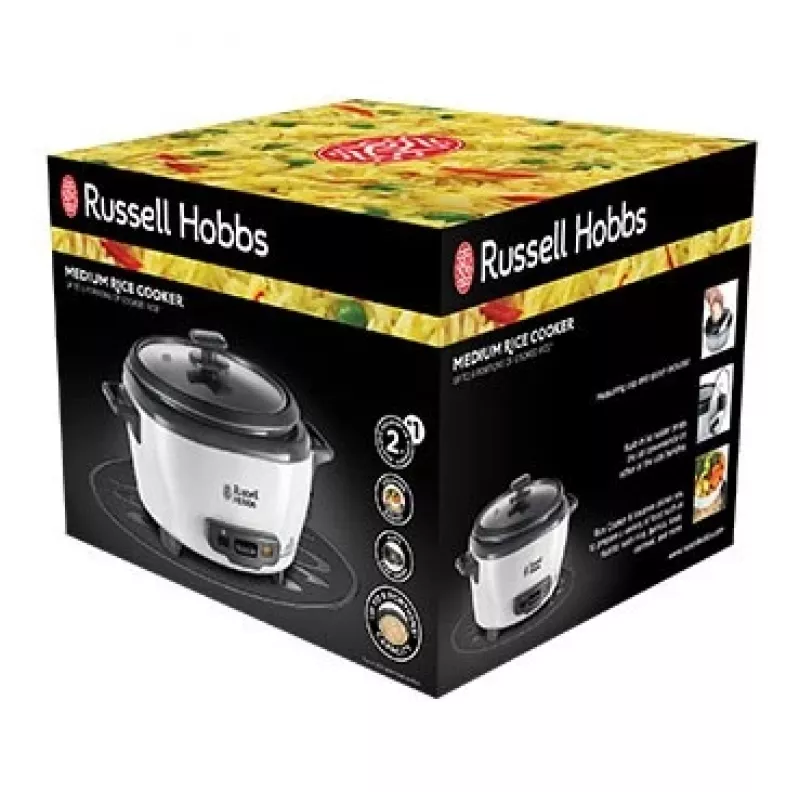 Russell Hobbs ryžių viryklė Midi 0,8l juoda balta 27030-56 2703056 (27030-56)