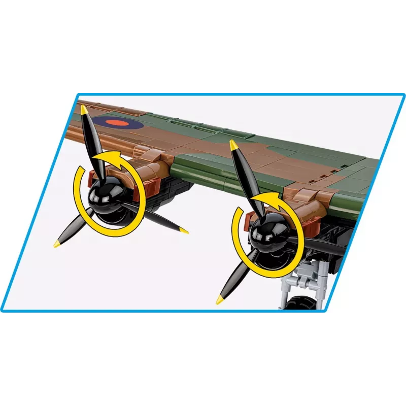 Blocks Avro Lancaster B.III 1595 blokeliai