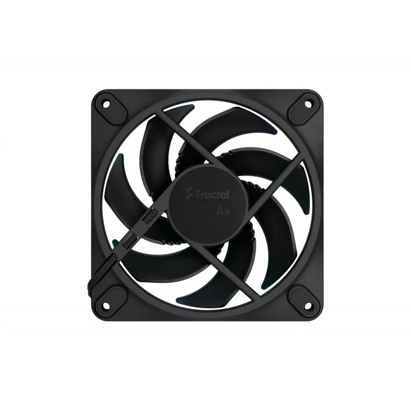 Fractal Design Momentum 12 RGB 120mm ARGB korpuso ventiliatorius - juodas