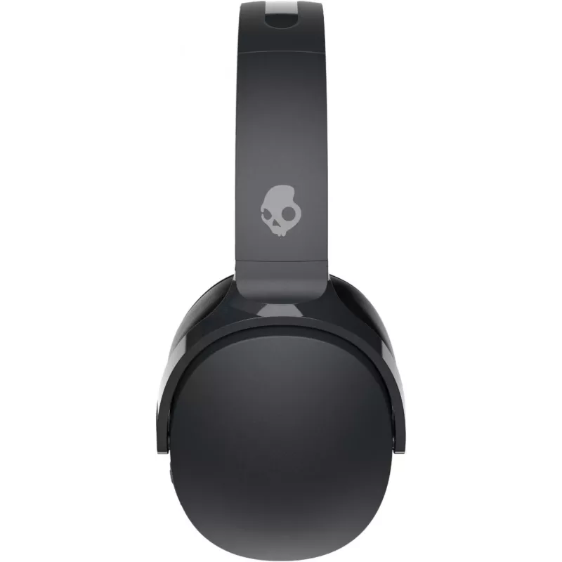 Ausinės ant galvos Skullcandy Hesh Evo — laidinės ir Bluetooth 5.0, 36 h baterija, USB-C, 3,5 mm, sulankstomos, triukšmo slopinimas, juodos