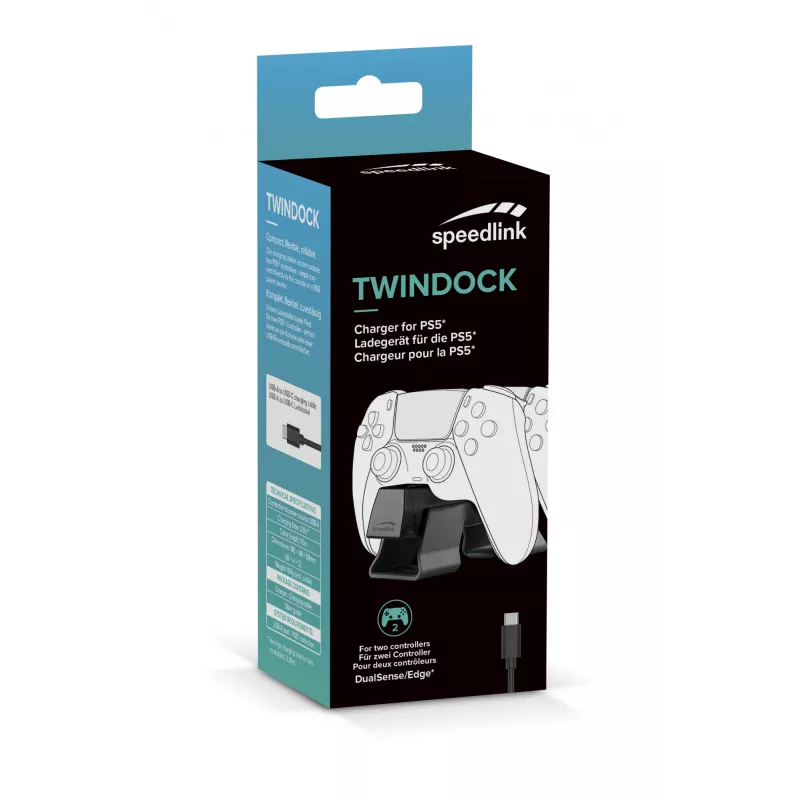 Įkrovimo stotelė SPEEDLINK TWINDOCK