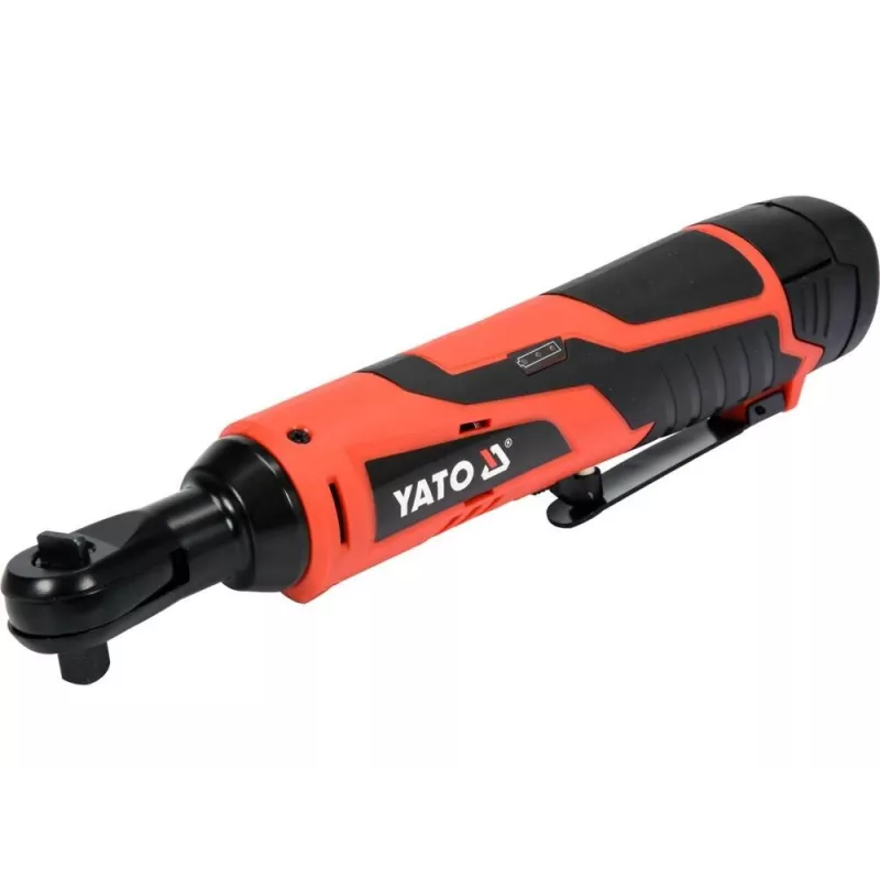 Akumuliatorinis smūginis reketas YATO YT-82902 12V, 200 Nm sukimo momentas, bešepetėlis variklis, 3/8 colio pavara