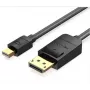 DisplayPort į HDMI laidas adapteris Vention HAGBG 1,5 m, DisplayPort į HDMI, juodas