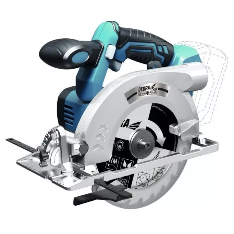 Nešiojamas diskinis pjūklas Dedra DED7164 1500W 190mm diskas