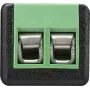 Wentronic 76741 2 kontaktų RCA juodos – žalios spalvos kabelio sąsajos adapteris (76741)