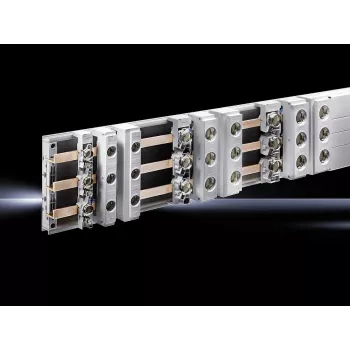 Grandinės pertraukiklio montavimo gnybtas Rittal SV 3427.010 — 500 V, 25 A, 42×209 mm