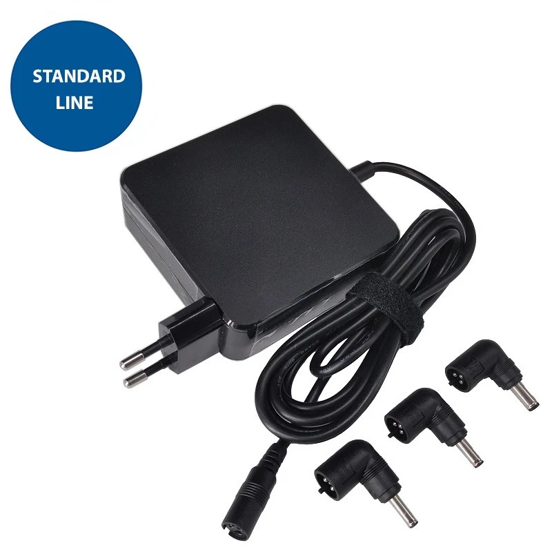 Nešiojamojo kompiuterio įkroviklis ASUS 65W: 15-20V, 4A, su 3 adapteriais