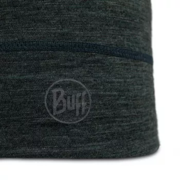 Kepurė Buff Merino Lightweight Multistripes Forest — Buff merino vilnos lengva kepurė, unisex, tamsiai žalia, 125 g/m²