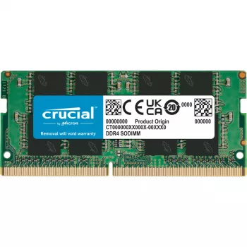 Nešiojamojo kompiuterio atmintis CRUCIAL CB16GS3200 16 GB DDR4 3200 MT/s 260 kontaktų SO-DIMM 1,2 V CL22