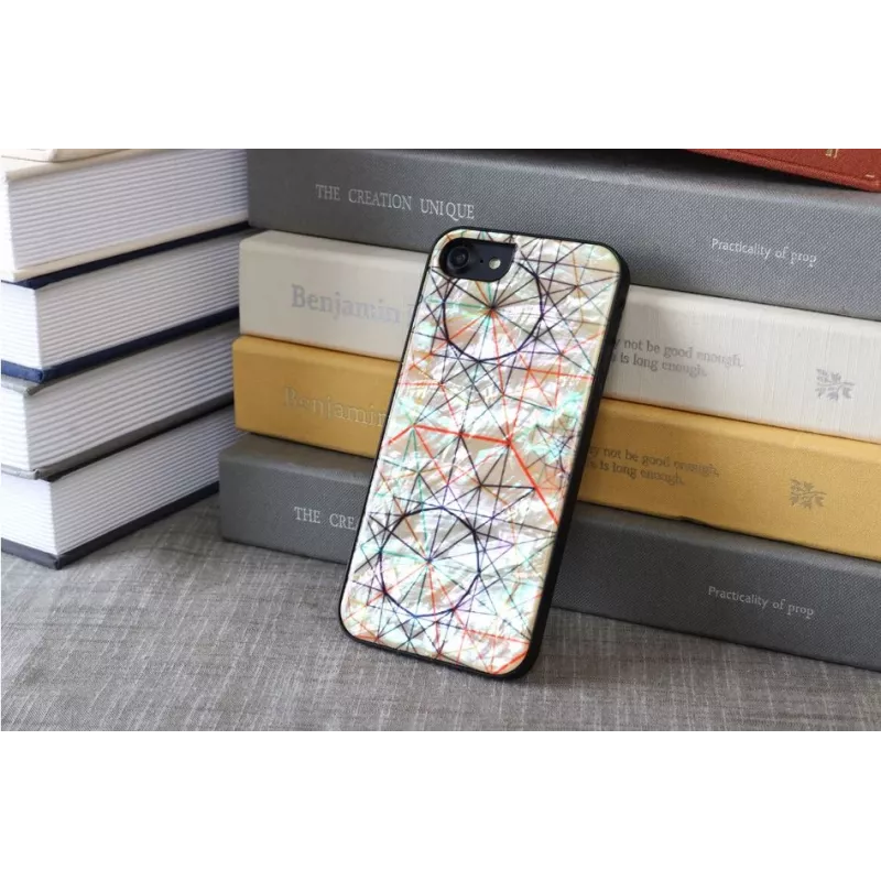 Apsauginis telefono dėklas iKins, skirtas Apple iPhone 8 / 7 — artist Juoda