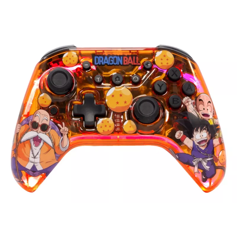 Blade Gaming DB1001, žaidimų pultas, Android, Nintendo Switch, Nintendo Switch Lite, Nintendo Switch OLED, PC, iOS, laidinis ir belaidis, Bluetooth/USB, USB Type-A, USB Type-C, oranžinis
