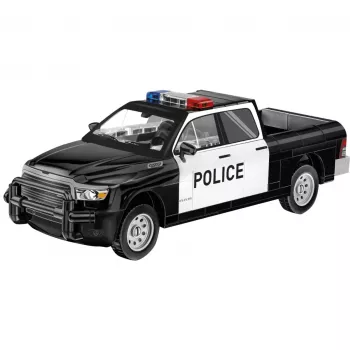Statybinis žaislas Cobi RAM 1500 Police 24608 2-in-1 modelis, kaladėlių rinkinys, transformuojamas statinys