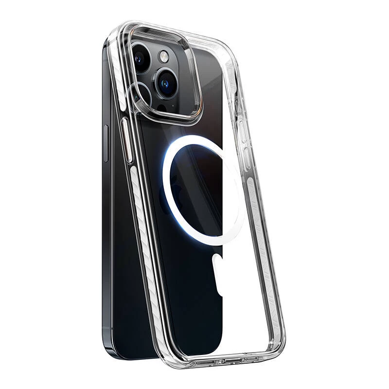 Torras Sparka dėklas iPhone 15 Pro — permatomas apsauginis dangtelis