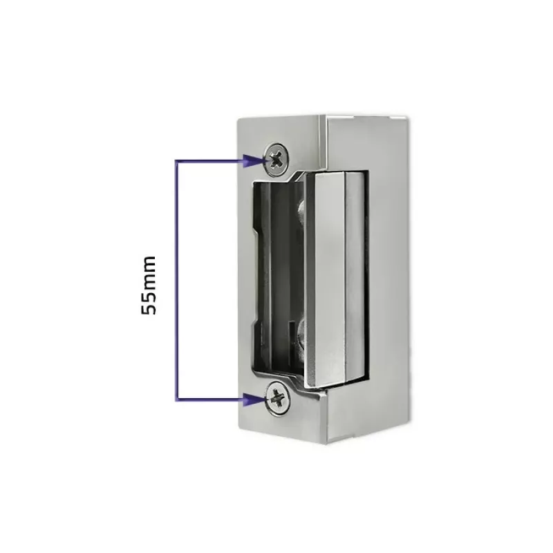Elektromagnetinė spyna QOLTEC 52459 12V simetriška su atmintimi ir užraktu