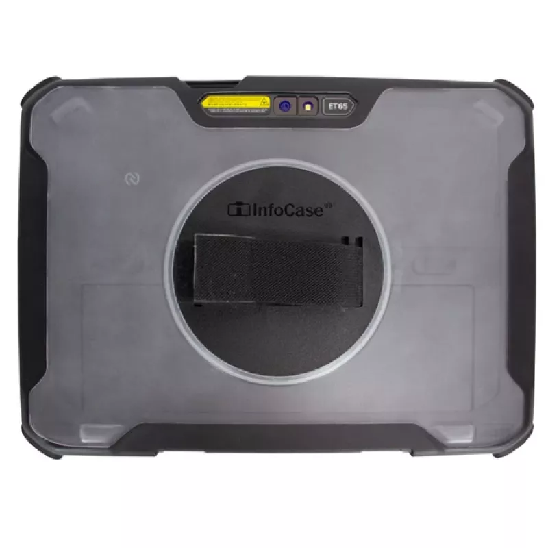 Tvirtas dėklas Gamber-Johnson ET60/65 su sukamuoju rankiniu dirželiu, skirtas Dell Latitude Rugged planšetiniams kompiuteriams