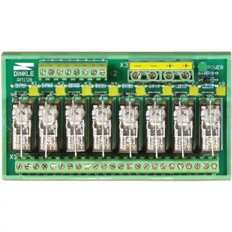 16A, 1 FORM C RELAY 24VDC x 8