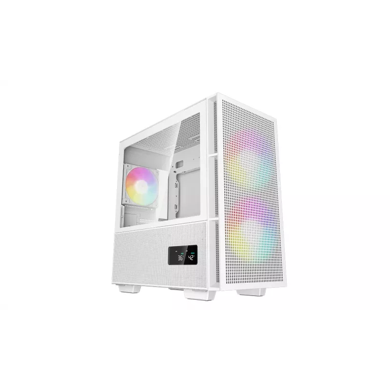 Kompiuterio korpusas - Deepcool CH360 DIGITAL WH (R-CH360-WHAPE3D-G-1)