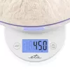 ETA | Virtuvinės svarstyklės su dubeniu | ETA577090000 Mari | Padala 1 g | Ekrano tipas LCD | Balta