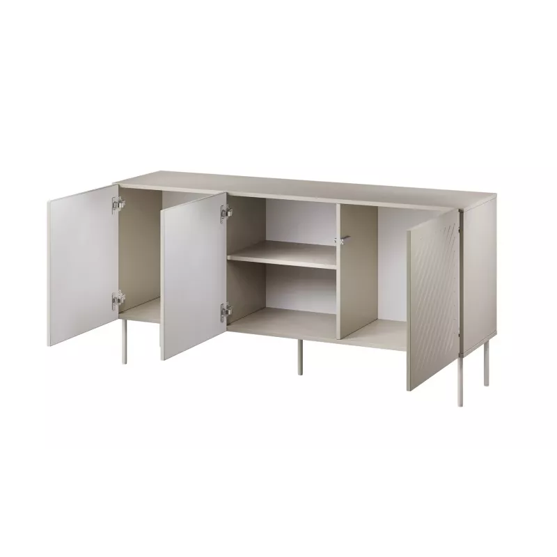 Cama SIENA komoda 150,5x40x75 matinis kašmyro