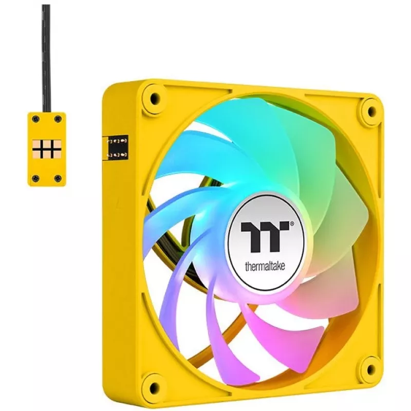 Thermaltake CT140 EX Reverse ARGB 140mm 3-Pack Geltona