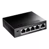 Tinklo jungiklis Cudy GS105 — 5 prievadų Gigabit Ethernet (10/100/1000), juodas, 5 V DC maitinimas įtrauktas