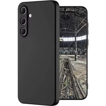 Apsauginis galinis dėklas jt berlin Samsung Galaxy A55 5G — Pankow Soft, juodas