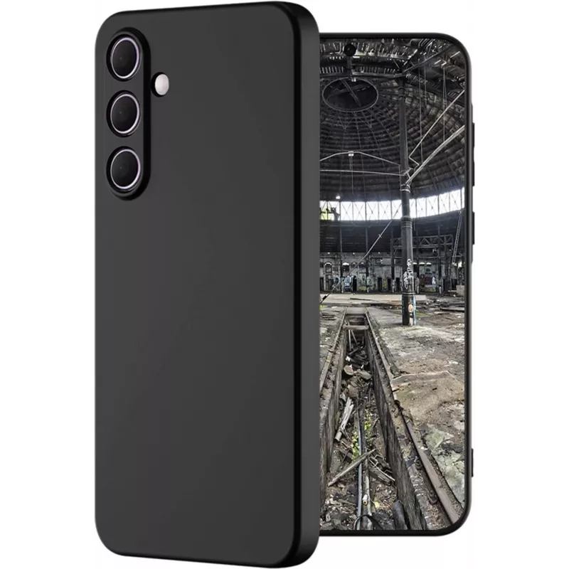 Apsauginis galinis dėklas jt berlin Samsung Galaxy A55 5G — Pankow Soft, juodas