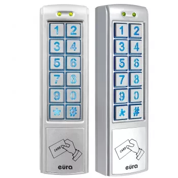 KOMBINUOTAS UŽRAKTAS ''EURA'' AC-30C7 (2 išėjimai, paviršinis montavimas, artumo kortelė)