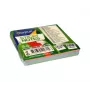 Lipnūs lapeliai FORPUS FO42071 75×75 mm, bloknotas iš 4 pastelinių spalvų mišinio