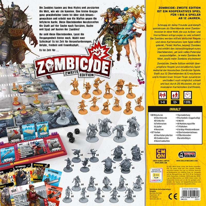 Zombicide 2. Edition šeimos žaidimas