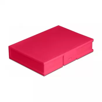 Apsauginė dėžutė DeLOCK 18374, skirta 3,5 colio HDD, raudona