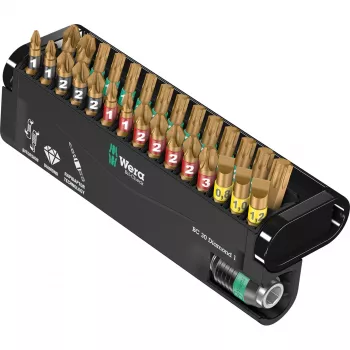 Wera BC 30 Diamond 1 atsuktuvų antgalis 30 vnt.