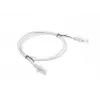 LANBERG Cat6 U/UTP RJ-45 tinklo kabelis PCU6-10CC-0100-S, 1 m, pilkas