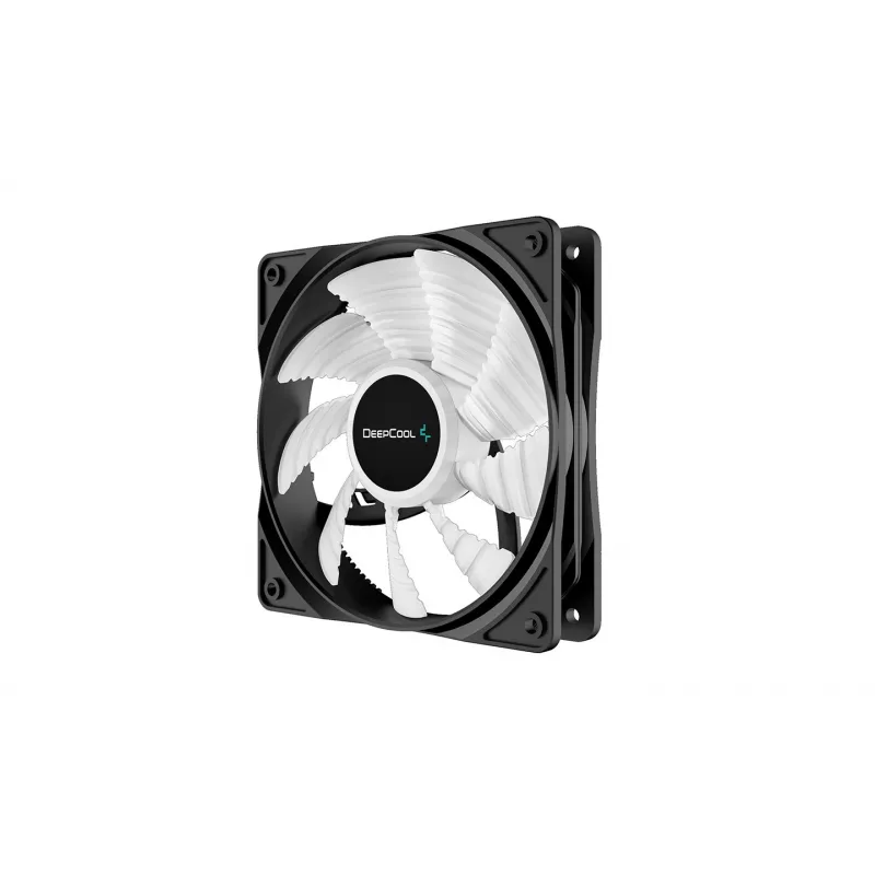 DeepCool RF120B Kompiuterio korpuso ventiliatorius 12 cm Juodas, permatomas 1 vnt.