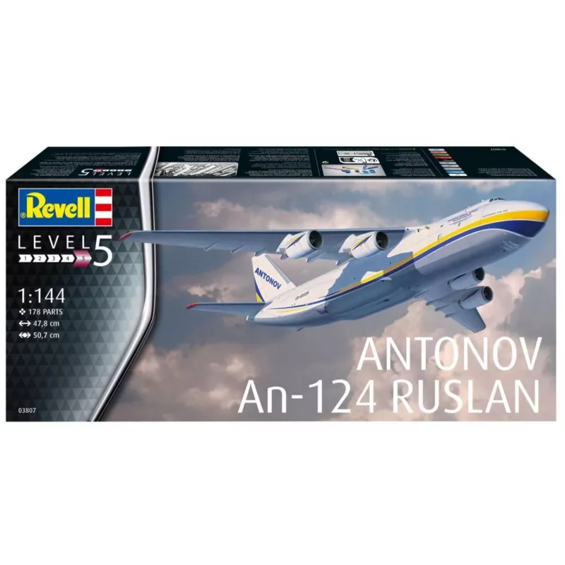 Plastikinis modelis Antonov AN-124 Ruslan 1/144