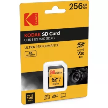 Atminties kortelė Kodak 256 GB UHS-I U3 V30 Ultra EKMSD256GXC10HPRK