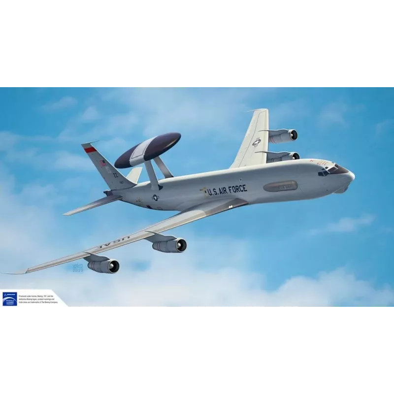 Plastikinis modelis USAF E-3G Sentry AWACS 1/144