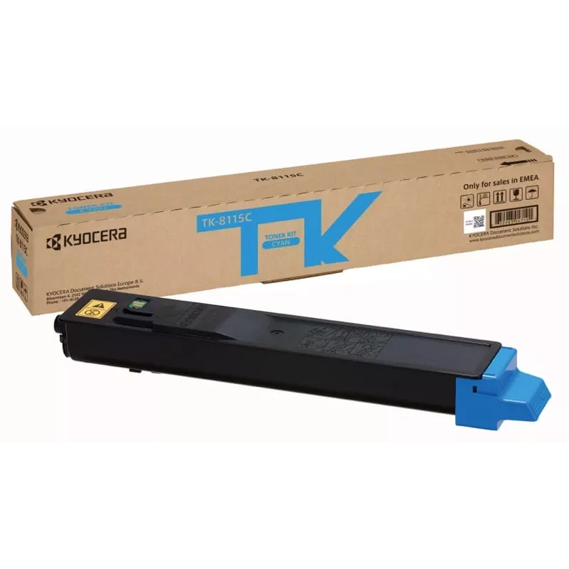 KYOCERA TK-8115C tonerio kasetė 1 vnt. originali žydra