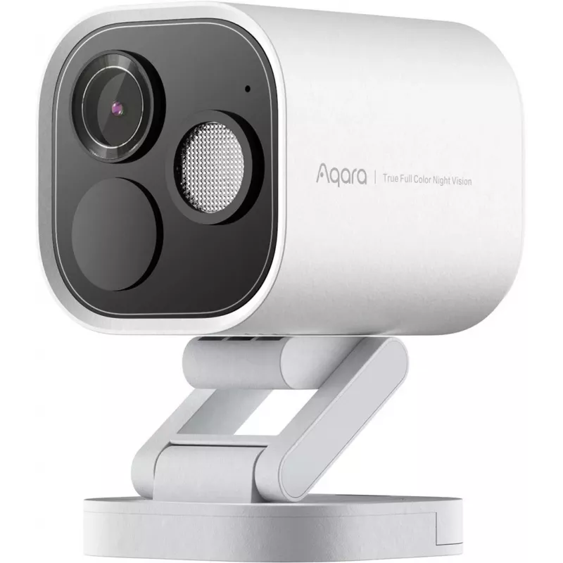 IP apsaugos kamera Aqara Hub G5 Pro Cube 2688×1520, 133° FOV, 4.2 mm židinio nuotolis, lauko lubų/sienos, balta