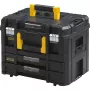 Stanley FATMAX FMST1-71981 smulkių detalių/įrankių dėžutė, plastikinė, juoda, geltona