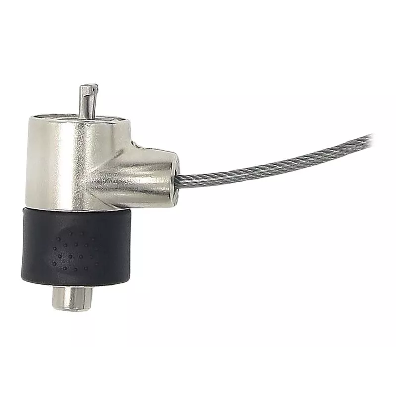 DICOTA Security T-Lock - apsauginis kabelio užraktas - juodas - 1,3 m (D31235)