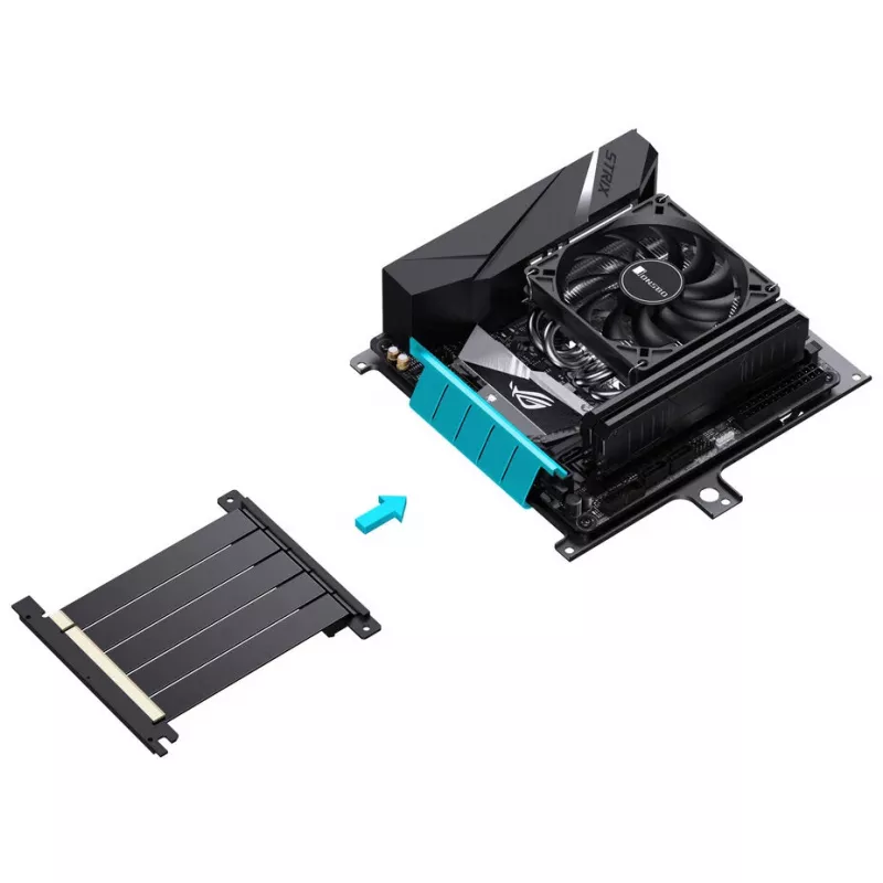 Jonsbo NV10 vnt. Enclosure, Mini-Enclosure, ITX - Juoda