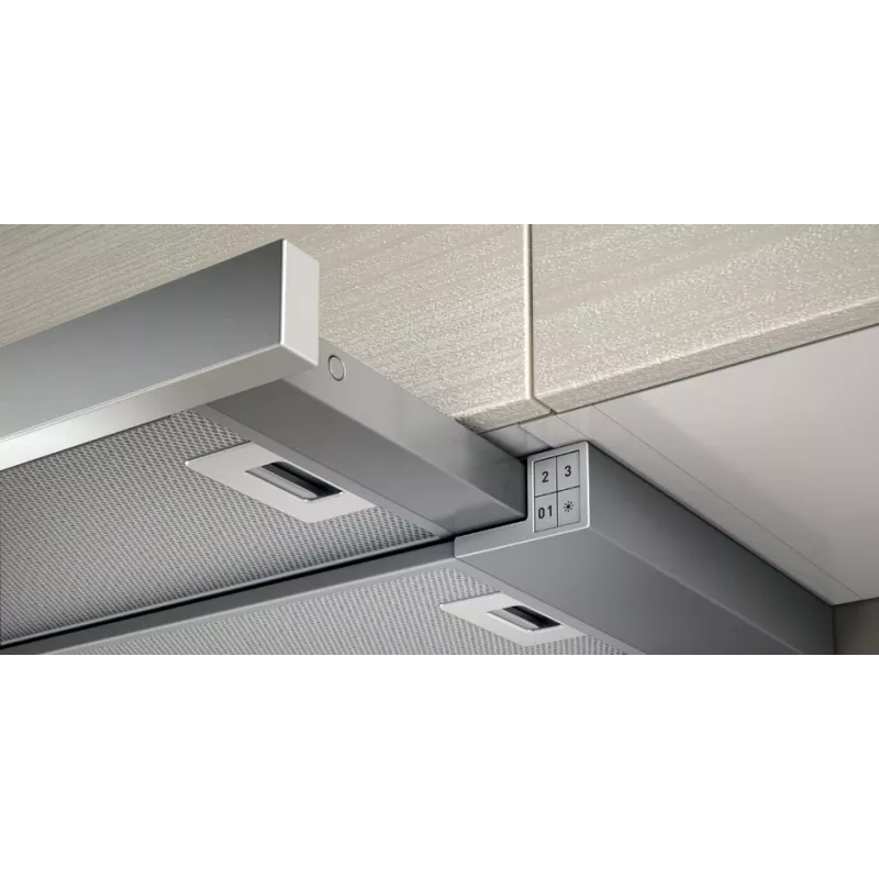 Elica ELITE14 LUX GRIX/A/60 įmontuojamas sidabrinis, nerūdijantis plienas 336 m³/h