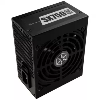 Maitinimo blokas SidabrinėSTONE SX750 Platinum 750W 80 Plus Platinum, SFX-L formos