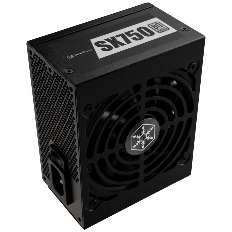 Maitinimo blokas SidabrinėSTONE SX750 Platinum 750W 80 Plus Platinum, SFX-L formos