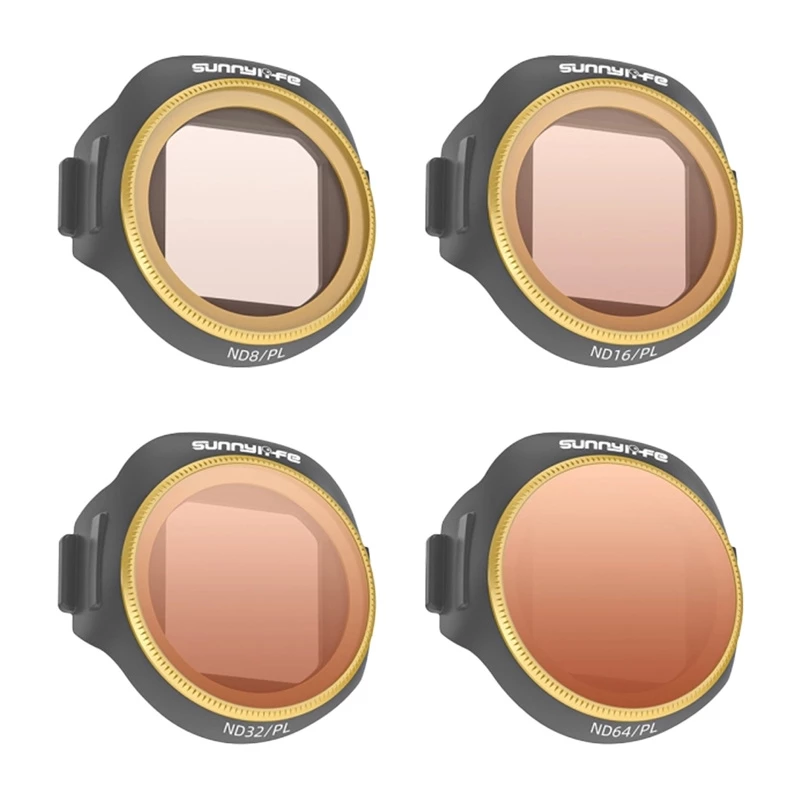 Sunnylife ND8/PL + ND16/PL + ND32/PL + ND64/PL filtrų rinkinys (4 vnt.), skirtas MINI 5 Pro