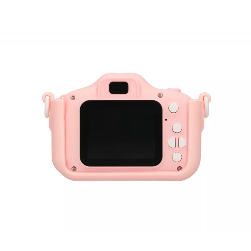 Vaikiškas skaitmeninis fotoaparatas Extralink H28 SINGLE PINK — rožinis/baltas, nuo 3 metų