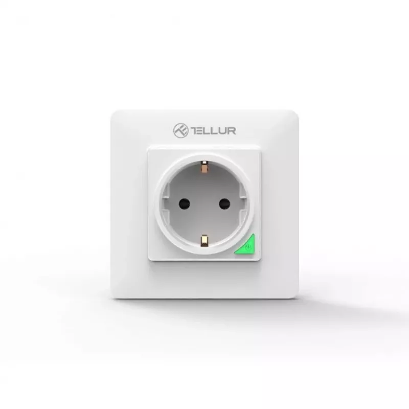 Išmanusis WiFi sieninis kištukas Tellur T-MLX47074 — 3000W, 16A