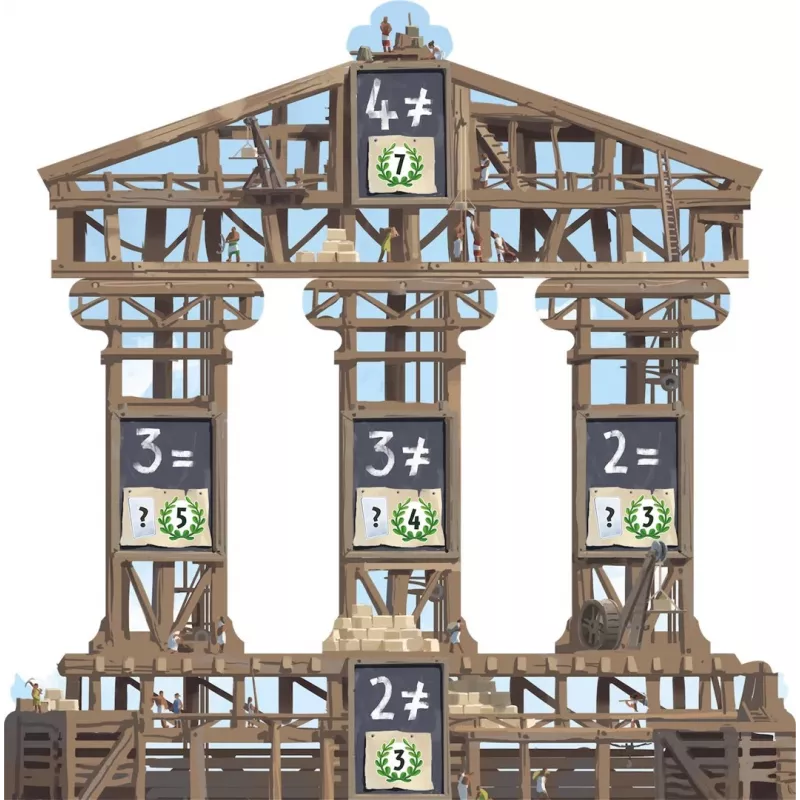 Stalo žaidimas 7 PASAULIO STEBUKLAI – ARCHITEKTAI (LENKIŠKA VERSIJA)