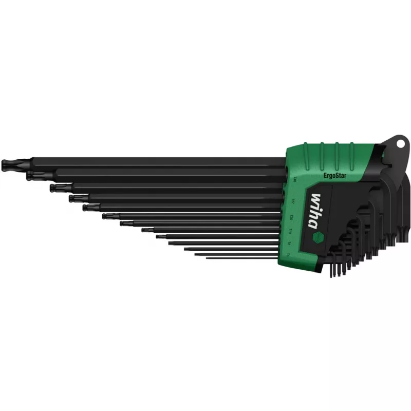 L formos TORX raktų rinkinys Wiha 36487